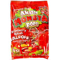 Amazon Strawberry Flavour Monster Pops - 48's